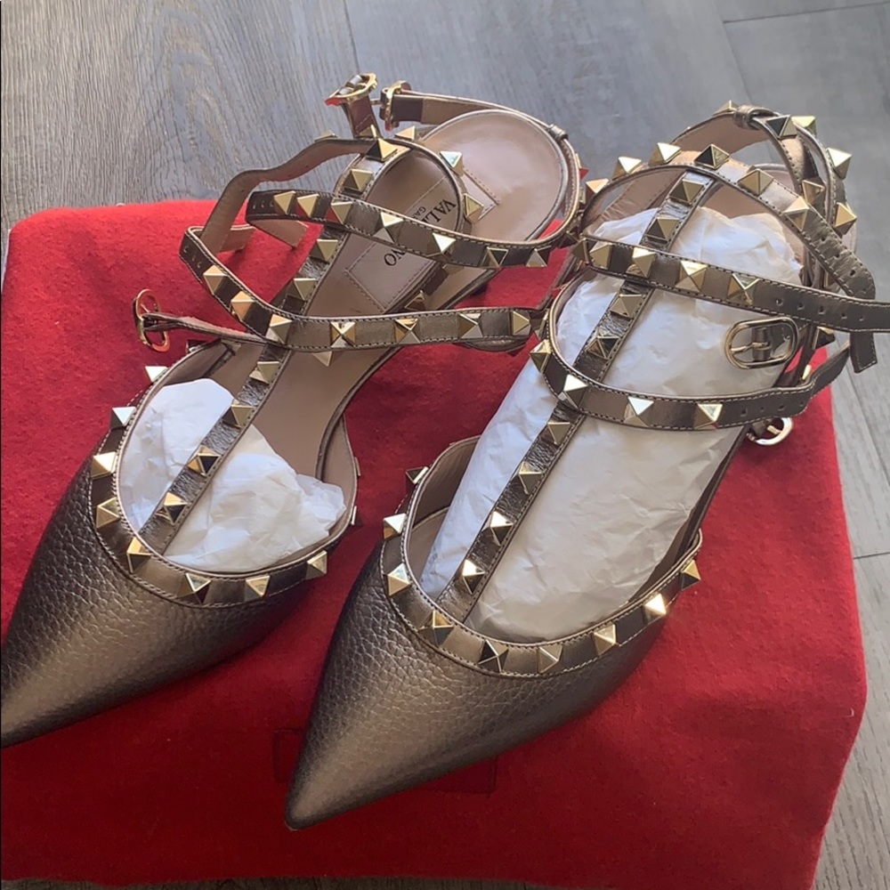 Valentino rock stud pumps